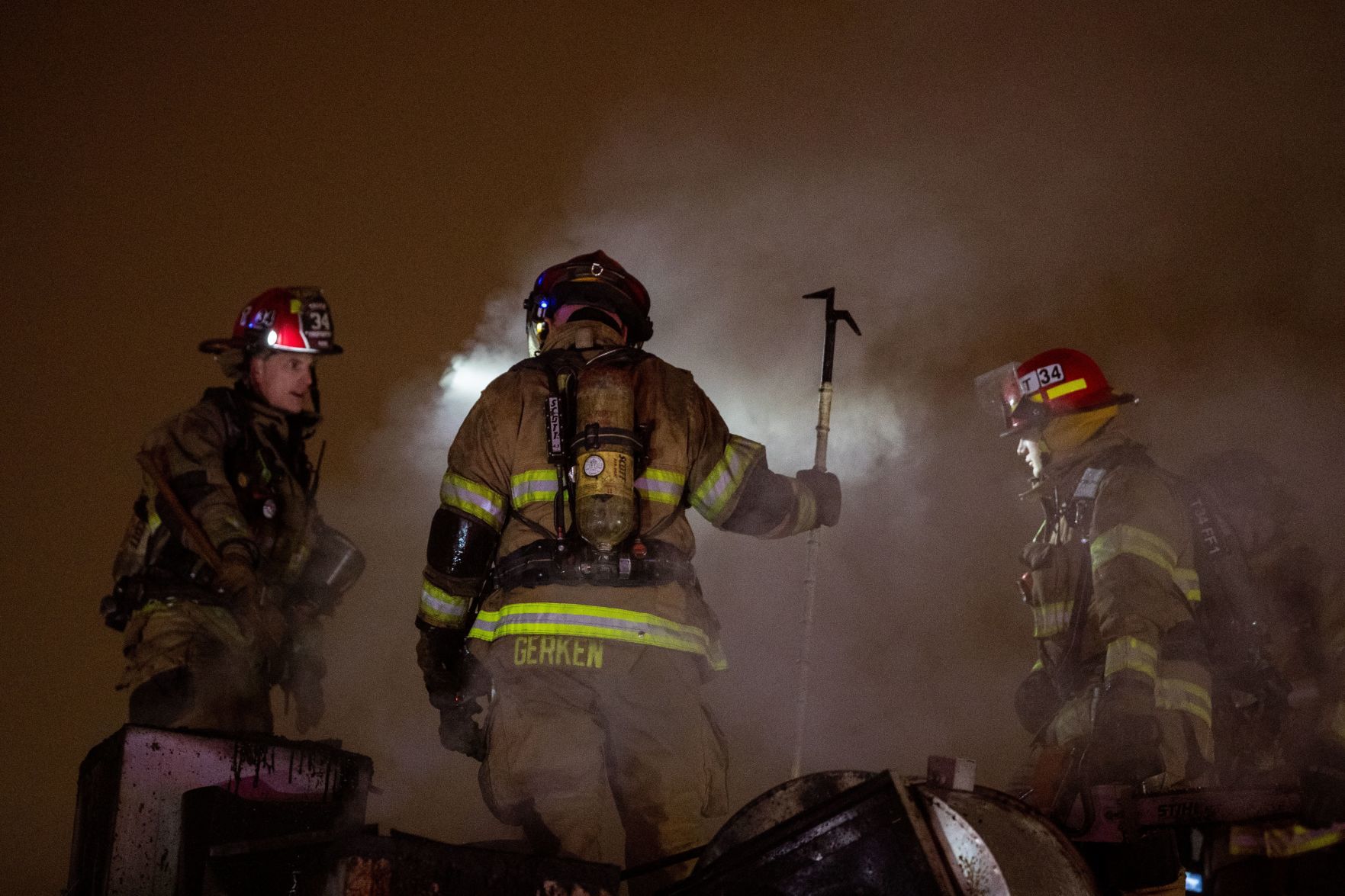 Three Happiness restaurant fire